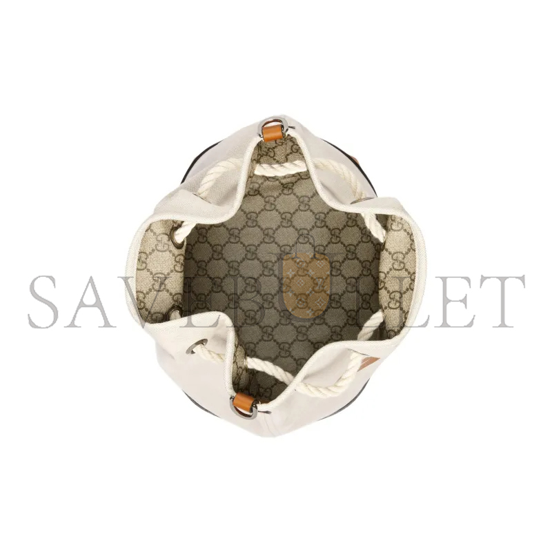 GUCCI PRINTED SMALL BUCKET BAG 772856 (31*22.5*15cm)
